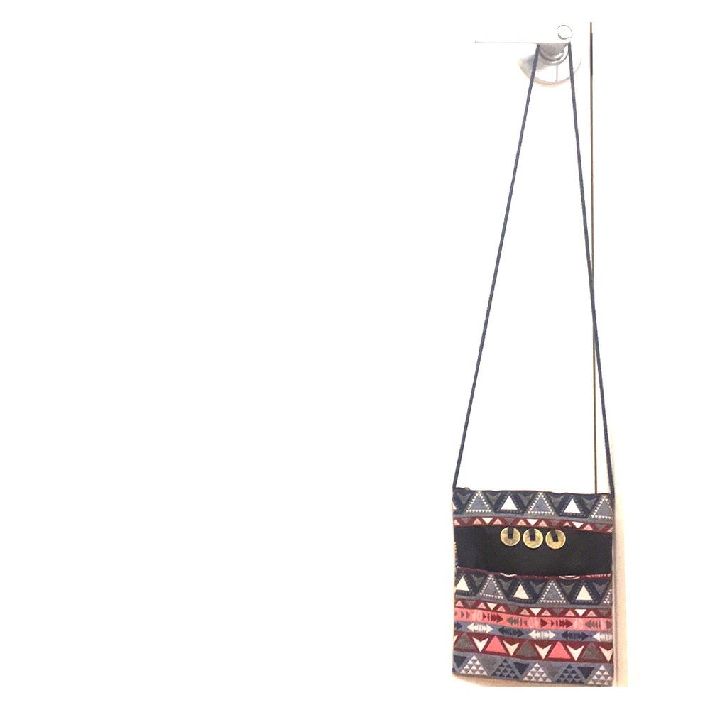 Patterned Vietnamese crossbody bag!